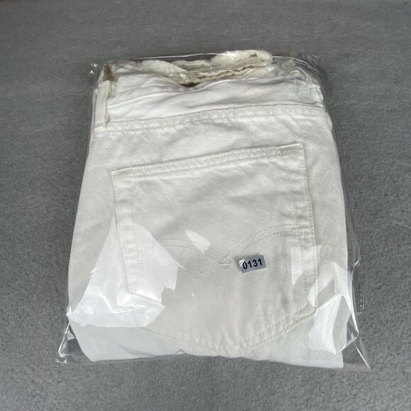 Levi's Men's Straight Jeans - White - Picture 9 of 9